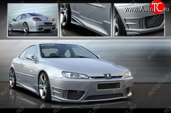 22 899 р. Передний бампер COUPE R1 Peugeot 406 8E,F универсал рестайлинг (1999-2004)  с доставкой в г. Королёв