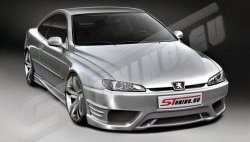 Передний бампер COUPE ST Peugeot 406 8B седан рестайлинг (1999-2004)