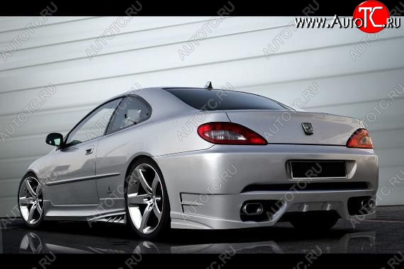 22 899 р. Задний бампер COUPE R1 Peugeot 406 8B седан дорестайлинг (1995-1999)  с доставкой в г. Королёв