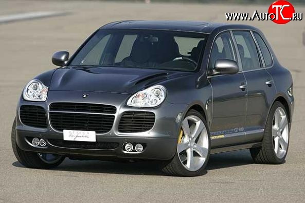 21 499 р. Накладка на передний бампер Gemballa Aero I Porsche Cayenne 955 (2002-2006) (Неокрашенная)  с доставкой в г. Королёв