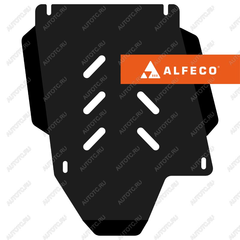 3 399 р. Защита КПП и РК (V-1,5) ALFECO   (сталь 2 мм)  с доставкой в г. Королёв