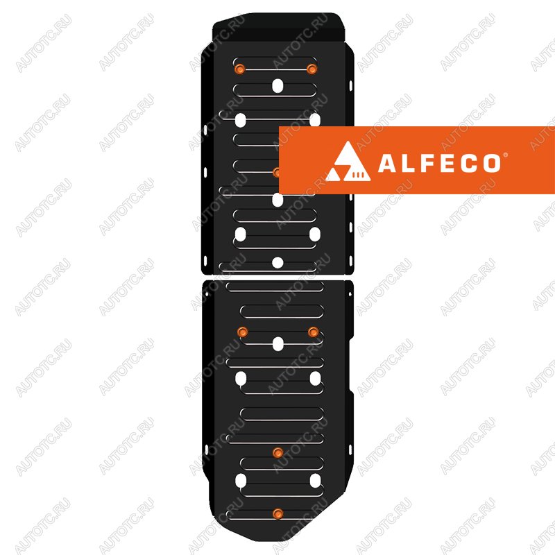 5 699 р. Защита топливного бака (2 части)(V-all 4WD) ALFECO   (сталь 2 мм)  с доставкой в г. Королёв