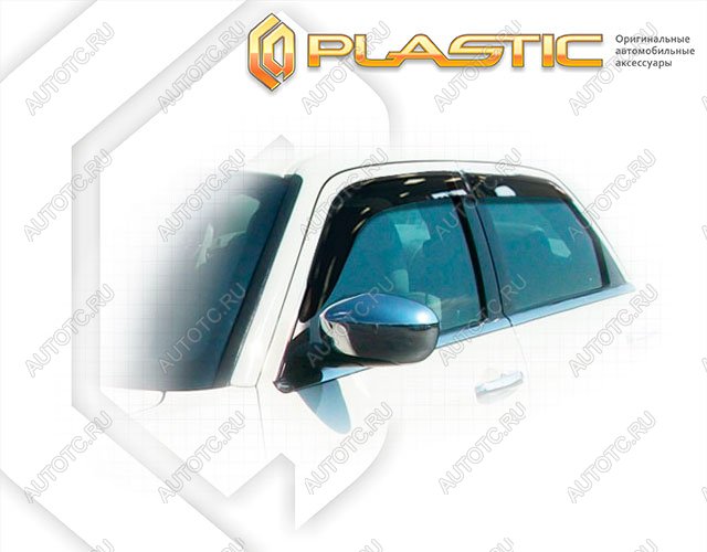 2 699 р. Ветровики дверей Classic полупрозрачный CA Plastic на Chrysler 300C  2005–2011  с доставкой в г. Королёв