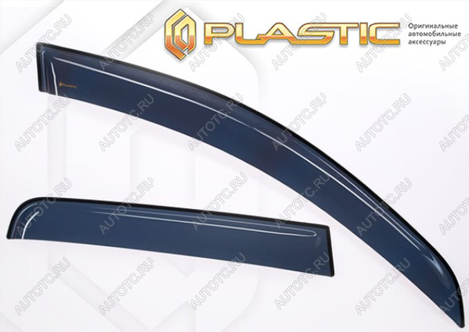 2 969 р. Ветровики дверей Classic полупрозрачный CA Plastic на Dongfeng AX7  2015–н.в.   с доставкой в г. Королёв
