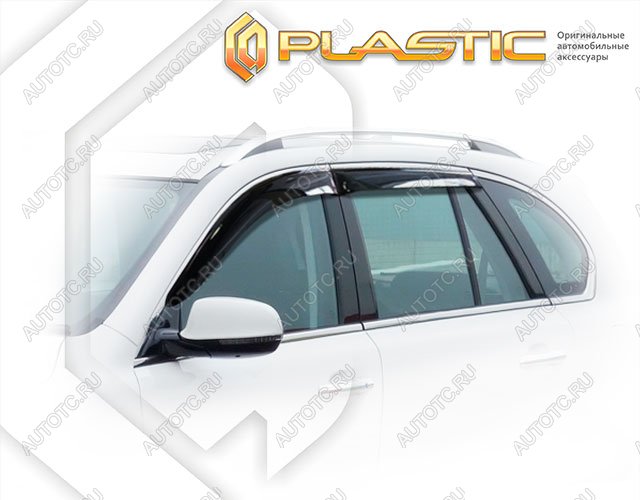 3 079 р. Ветровики дверей Classic полупрозрачный CA Plastic на Haval H8  2015–н.в.   с доставкой в г. Королёв