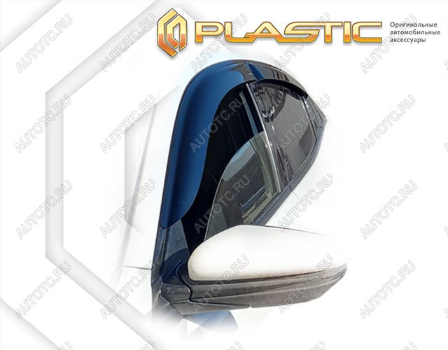 2 799 р. Ветровики дверей Classic полупрозрачный CA Plastic на Honda  Civic Х поколение, хэтчбек, 5 дв., рынок Японии 2017 - 2021  с доставкой в г. Королёв
