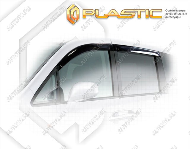 3 199 р. Ветровики дверей Classic полупрозрачный CA Plastic на Honda Stepwgn  2008-2009  с доставкой в г. Королёв