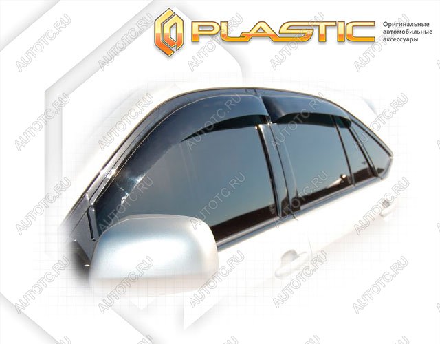 2 799 р. Ветровики дверей Classic полупрозрачный CA Plastic на Lexus RX  1997-2002  с доставкой в г. Королёв