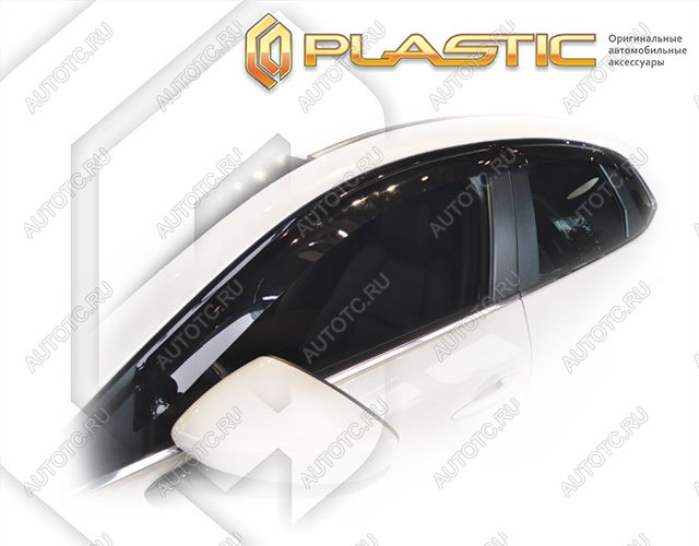 2 799 р. Ветровики дверей Classic полупрозрачный CA Plastic на Mazda CX-30  2019-н.в.  с доставкой в г. Королёв
