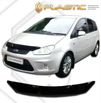 Дефлектор капота CA-Plastic Ford (Форд) C-max (С-макс)  Mk1 (2007-2010) Mk1 рестайлинг