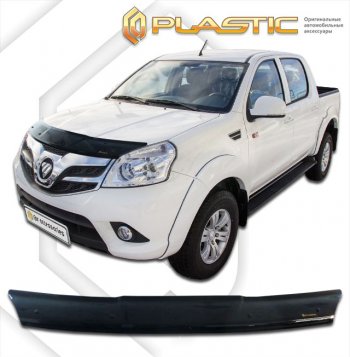 Дефлектор капота CA-Plastic Foton (Фотон) Tunland (тунланд) (2012-2019) Pickup Double Cab дорестайлинг