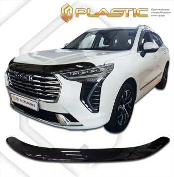 Дефлектор капота CA-Plastic Haval (Хавал) Jolion (джолион) (2020-2025) дорестайлинг, рестайлинг