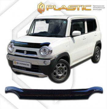 Дефлектор капота CA-Plastic Suzuki Hustler MR41S,MR31S хэтчбэк 5 дв. (2014-2019)