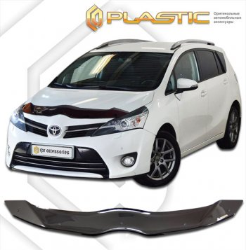 Дефлектор капота CA-Plastic Toyota (Тойота) Verso (Версо)  R20 (2013-2018) R20 рестайлинг