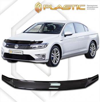 Дефлектор капота CA-Plastic Volkswagen (Волксваген) Passat (Пассат) ( B8,  B8.5) (2015-2025) B8, B8.5 седан дорестайлинг, седан рестайлинг