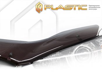 Дефлектор капота CA-Plastic Ford Fiesta 6 хэтчбэк 5 дв. дорестайлинг (2008-2012)