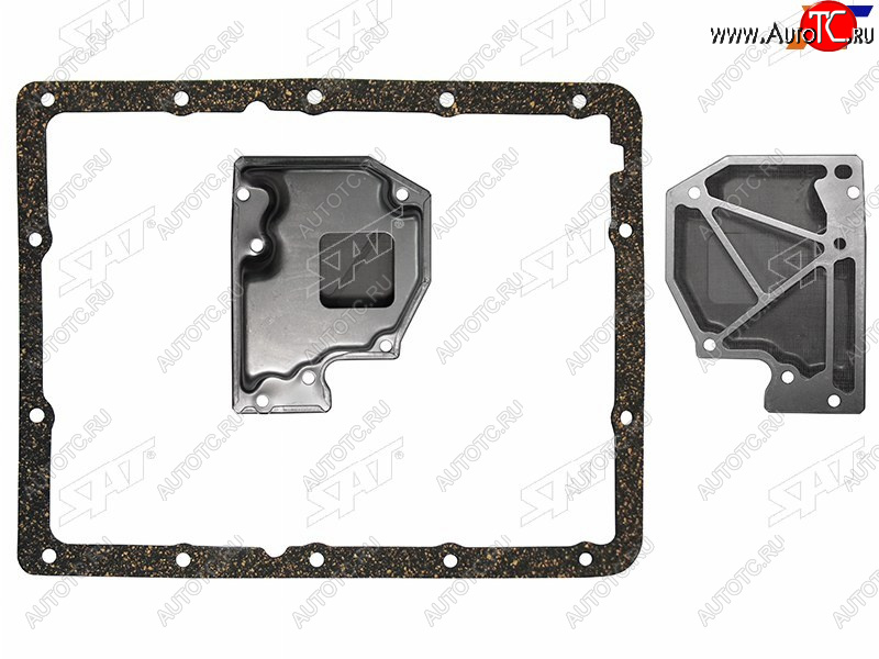 589 р. Фильтр АКПП с прокладкой TOYOTA CHASERCOROLLACRESTAHIACEREGIUSACELITETOWNACEHILUX 81- SAT ST-35303-14010  с доставкой в г. Королёв