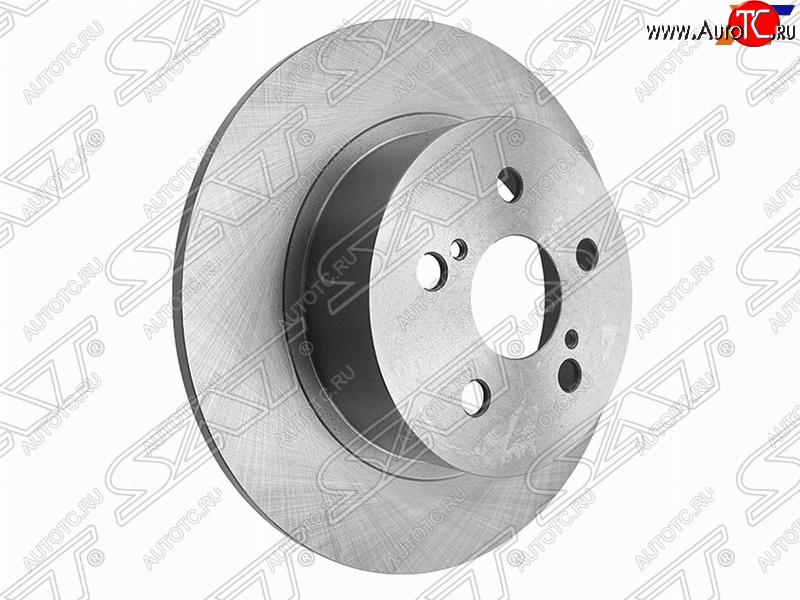 1 899 р. Задний тормозной диск (не вентилируемый) SAT  Toyota Avensis  T220 седан (1997-2003) дорестайлинг, рестайлинг  с доставкой в г. Королёв
