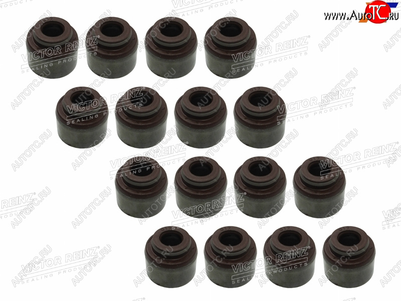 2 589 р. Колпачки маслосъемные комплект MITSUBISHI 4G134G636G726G74HYUNDAI SANTA FETERRACANKIA SORENTO VICTOR REINZ 12-52718-02  с доставкой в г. Королёв