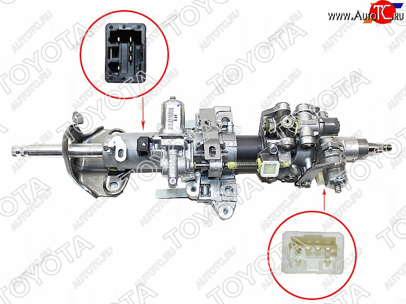 101 399 р. Колонка рулевая TOYOTA LAND CRUISER 200 07- (с регулировкой и памятью) TOYOTA 45810-60082  с доставкой в г. Королёв