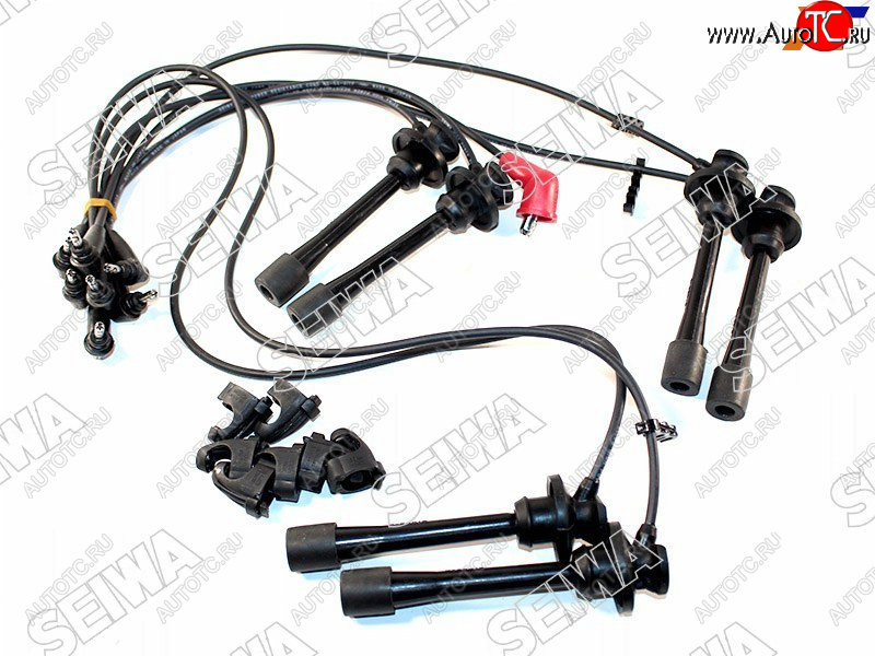 4 189 р. Провода высоковольтные TOYOTA MARK2CHASER 92-96 1G-FE GX9# (кругл. резин.)                          SEIWA 50039  с доставкой в г. Королёв