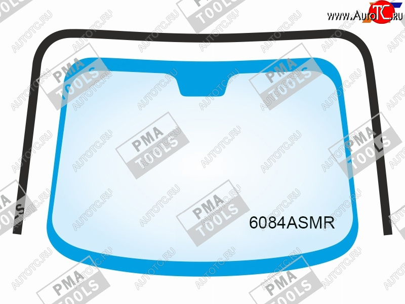 3 559 р. Молдинг лобового стекла (П-образный) PMA Nissan Qashqai 2 J11 дорестайлинг (2013-2019)  с доставкой в г. Королёв