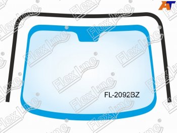 2 569 р. Молдинг лобового стекла (П-образный) FLEXLINE  BMW 3 серия  E46 (1998-2005) седан дорестайлинг, седан рестайлинг  с доставкой в г. Королёв. Увеличить фотографию 1