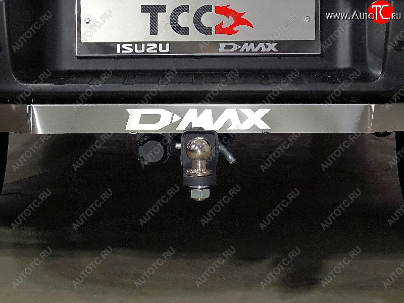 21 999 р. Фаркоп (тягово-сцепное устройство) TCC Тюнинг  Isuzu D-Max  RG (2020-2023) DoubleCab (оцинкованный, шар E, надпись D-MAX)  с доставкой в г. Королёв