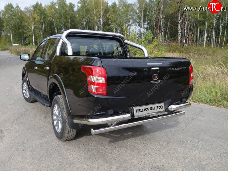 55 999 р. Защита кузова d76,1 мм (только для кузова) ТСС Тюнинг  Fiat Fullback (2016-2018) (нержавейка)  с доставкой в г. Королёв