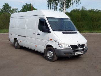 Защита порогов труба d42,4 мм ТСС Тюнинг Mercedes-Benz (Мерседес-Бенс) Sprinter (Спринтер)  W906 (2014-2018) W906 рестайлинг ()