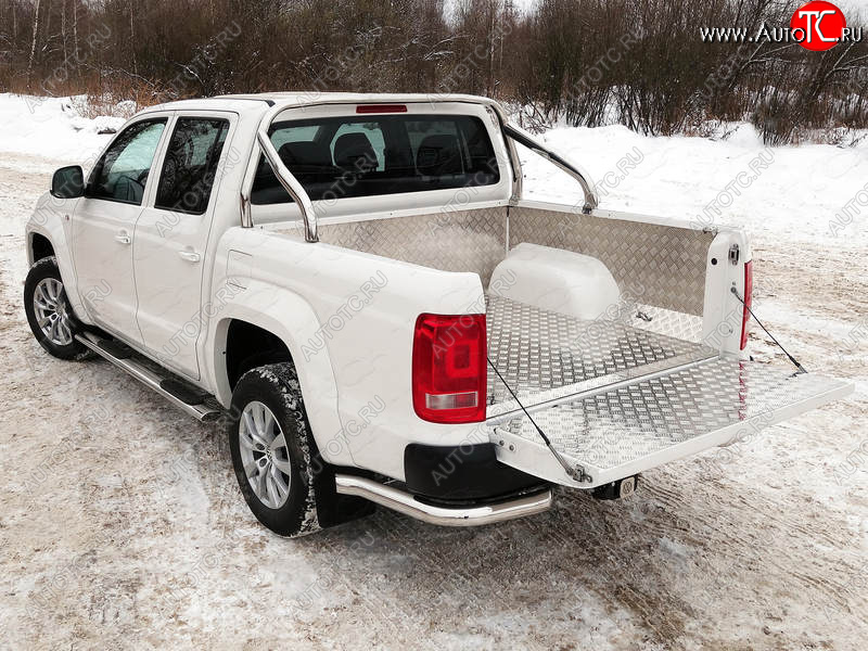 69 999 р. Защита кузова d 75х42 мм (только для кузова) ТСС Тюнинг  Volkswagen Amarok (2016-2022) рестайлинг (нержавейка)  с доставкой в г. Королёв