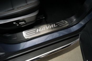 Накладки на пластиковые пороги, ТСС Тюнинг Haval (Хавал) Dargo (Дарго) (2022-2025)