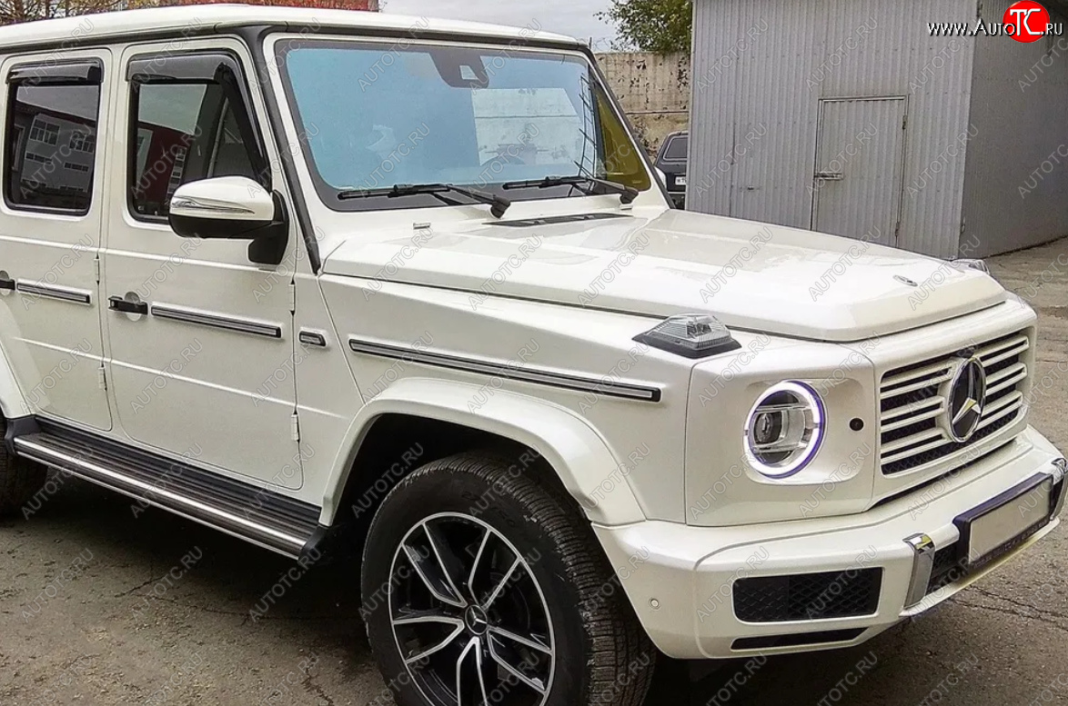 2 989 р. Дефлекторы окон SIM Mercedes-Benz G class W463 (2018-2024)  с доставкой в г. Королёв