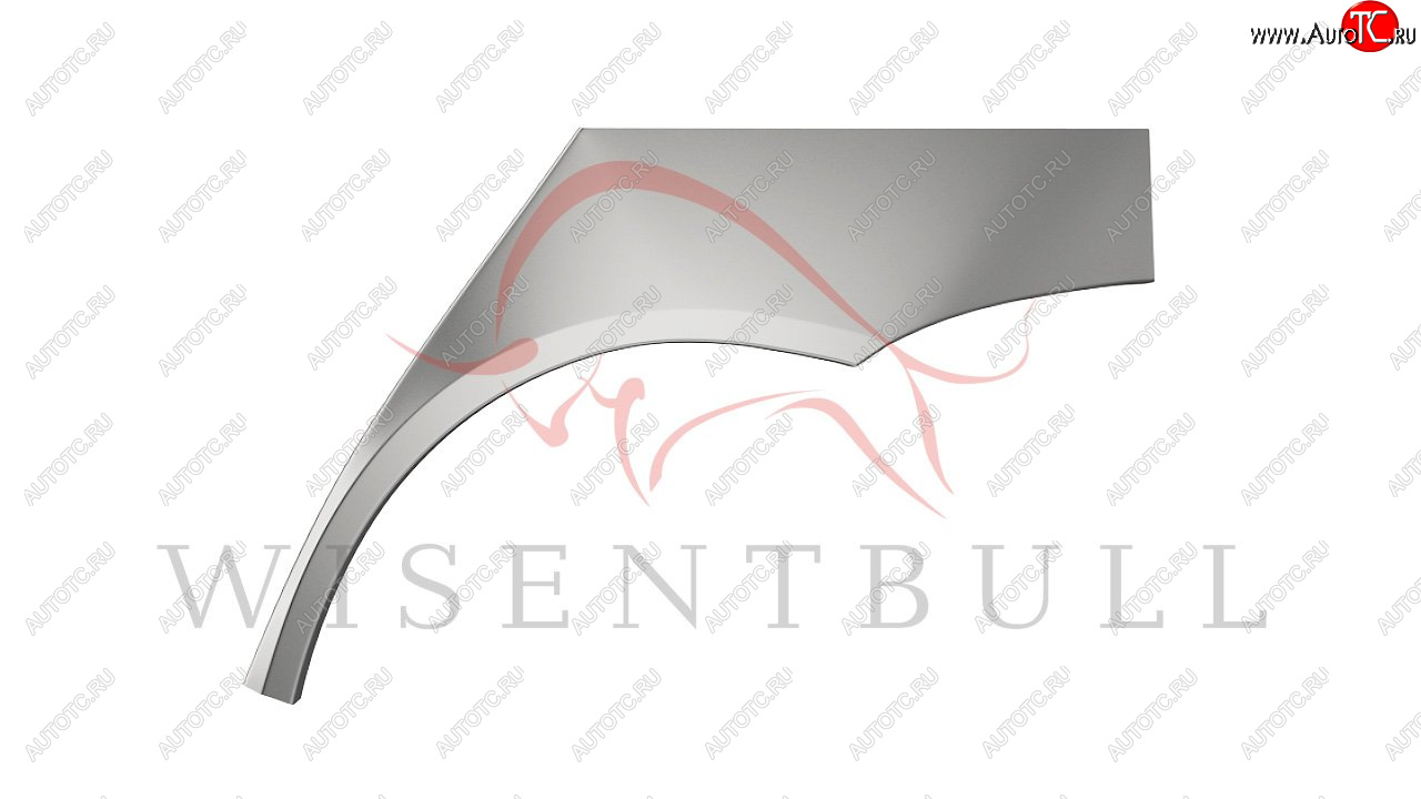 2 189 р. Левая задняя ремонтная арка (внешняя) Wisentbull  Лада Приора  2170 (2007-2018) седан дорестайлинг, седан рестайлинг  с доставкой в г. Королёв