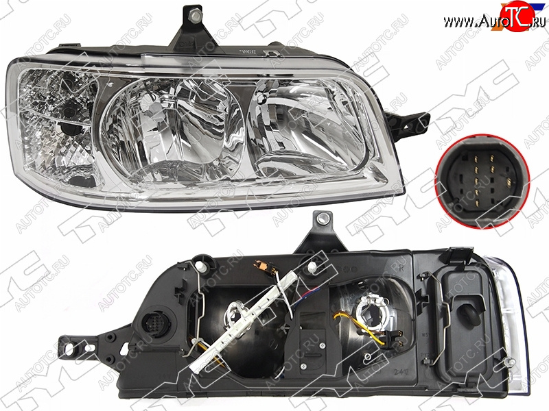 8 999 р. Фара правая (под электрокорректор) TYC  CITROEN Jumper  244 (2002-2006) рестайлинг  с доставкой в г. Королёв