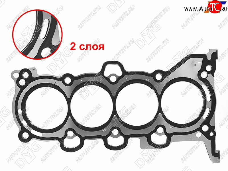 2 299 р. Прокладка ГБЦ G4EH 2.0 (металл) DYG Hyundai Tucson TL рестайлинг (2018-2021)  с доставкой в г. Королёв
