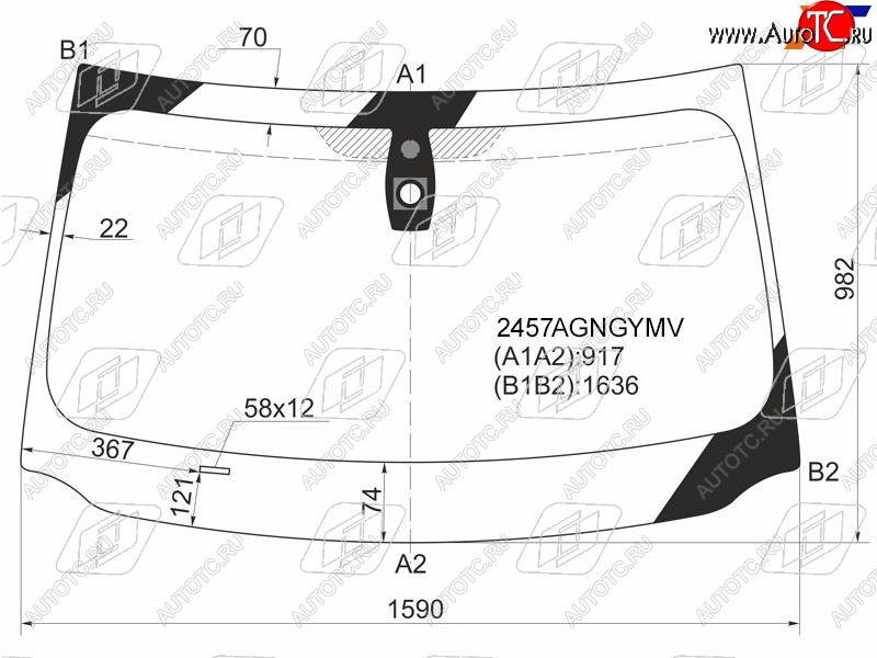 8 949 р. Стекло лобовое (Датчик дождя) FUYAO  BMW 7 серия  F01-F04 (2008-2015) седан  с доставкой в г. Королёв