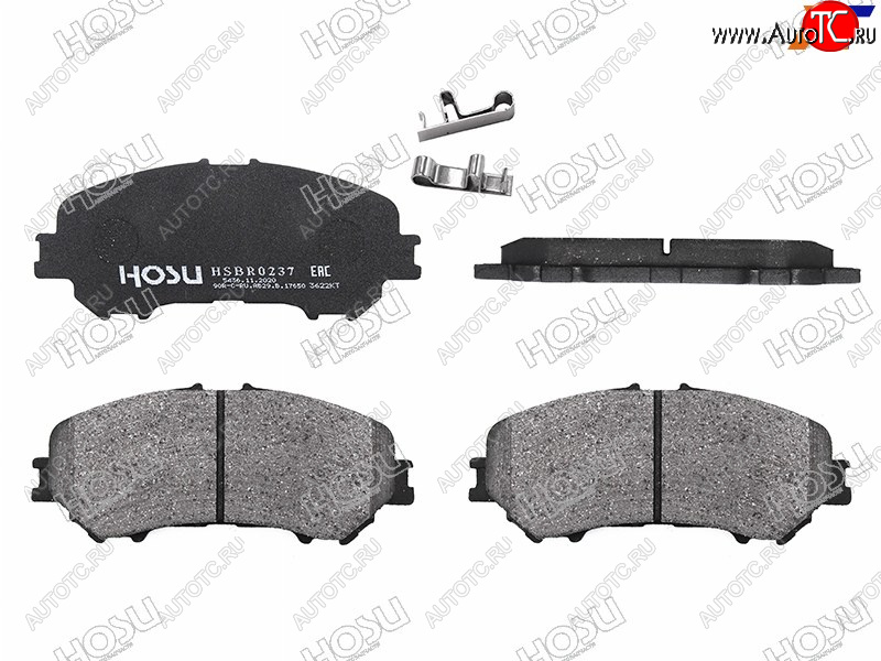 1 469 р. Колодки тормозные перед FR-FL SAT Nissan Qashqai 2 J11 дорестайлинг (2013-2019)  с доставкой в г. Королёв