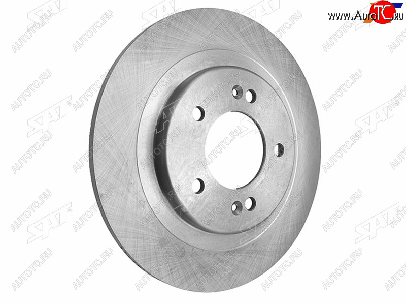 1 799 р. Задний тормозной диск SAT KIA Ceed 2 JD дорестайлинг, хэтчбэк (2012-2015)  с доставкой в г. Королёв