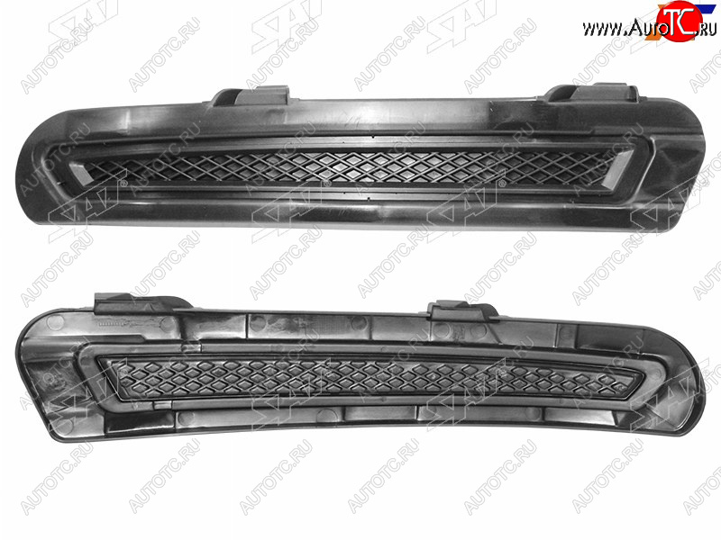 289 р. Заглушка бампера под крюк LH SAT  Ford Mondeo (2010-2014) Mk4,BD рестайлинг, седан, Mk4,DG рестайлинг, универсал (вместо ДХО)  с доставкой в г. Королёв