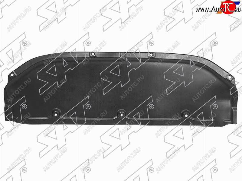 1 049 р. Защита переднего бампера (пыльник) SAT  Nissan Qashqai  1 (2010-2013) J10 рестайлинг  с доставкой в г. Королёв