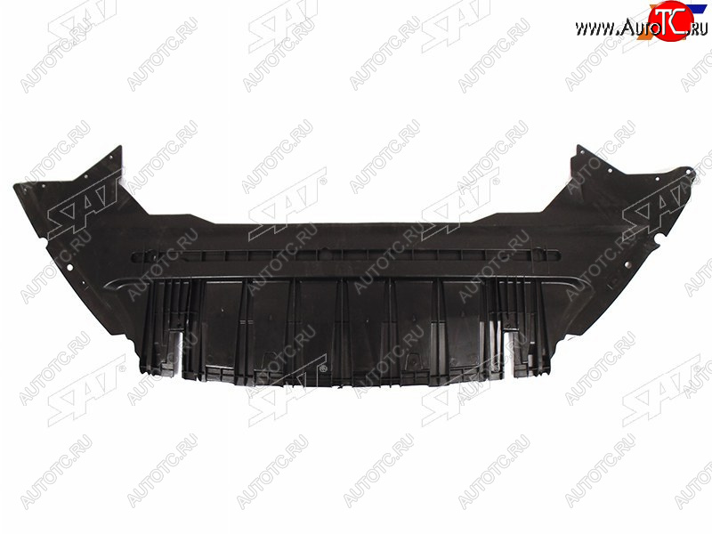 1 389 р. Защита переднего бампера (пыльник) SAT  Ford Mondeo (2010-2014) Mk4,BD рестайлинг, седан, Mk4,DG рестайлинг, универсал  с доставкой в г. Королёв