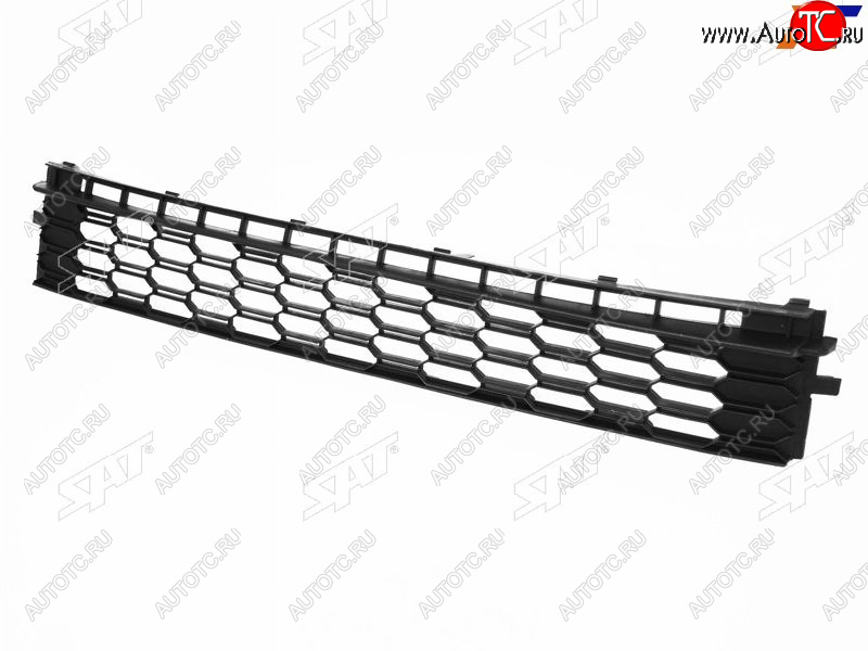 1 139 р. Нижняя решетка переднего бампера SAT Skoda Rapid NH3 рестайлинг лифтбэк (2017-2020)  с доставкой в г. Королёв