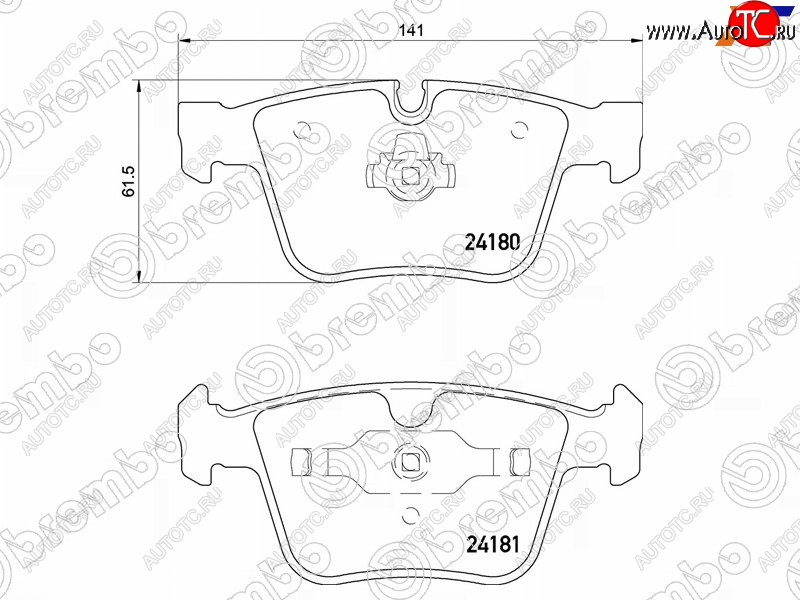 10 399 р. Колодки тормозные задние RH-LH SAT Mercedes-Benz S class W221 (2006-2013)  с доставкой в г. Королёв