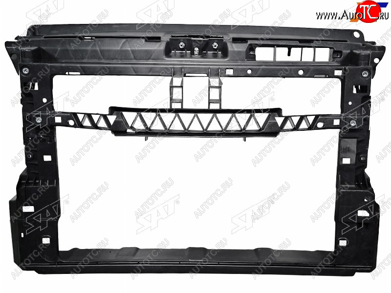 3 389 р. Рамка радиатора (телевизор) SAT  Volkswagen Polo  5 (2009-2020) седан дорестайлинг, седан рестайлинг  с доставкой в г. Королёв