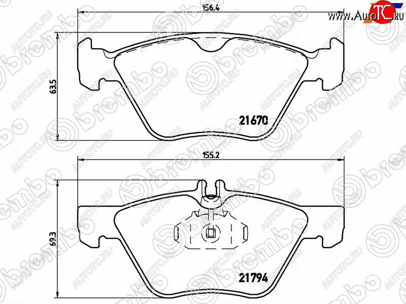 4 199 р. Колодки тормозные перед FR-FL SAT Mercedes-Benz E-Class W210 дорестайлинг универсал (1996-1999)  с доставкой в г. Королёв