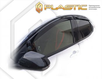 Дефлектора окон CA-Plastic Toyota (Тойота) Yaris (Ярис)  XP210 (2020-2025) XP210 хэтчбэк 5 дв. дорестайлинг