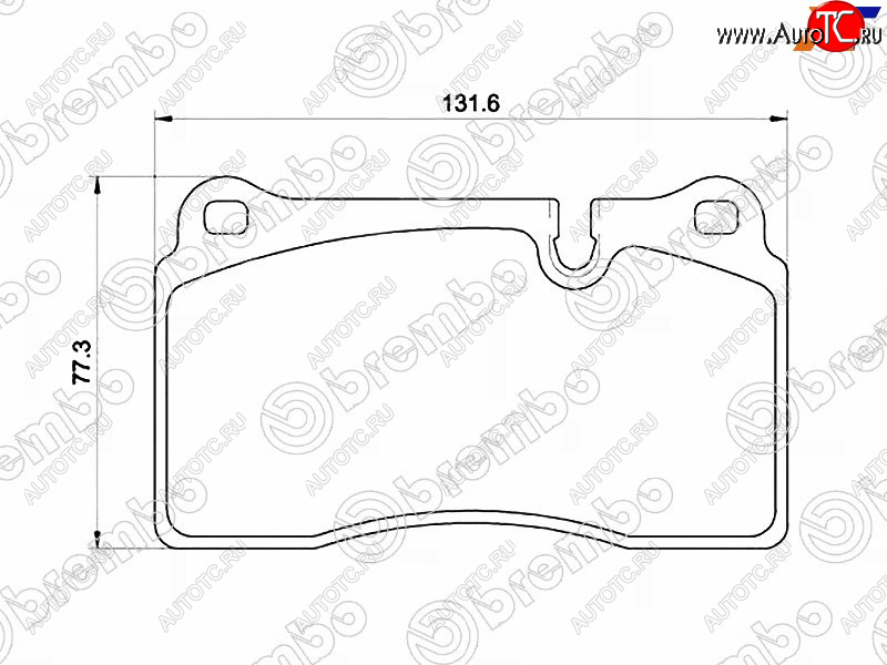 5 499 р. Колодки тормозные передние FL-FR SAT Land Rover Range Rover Sport 1 L320 дорестайлинг (2005-2009)  с доставкой в г. Королёв