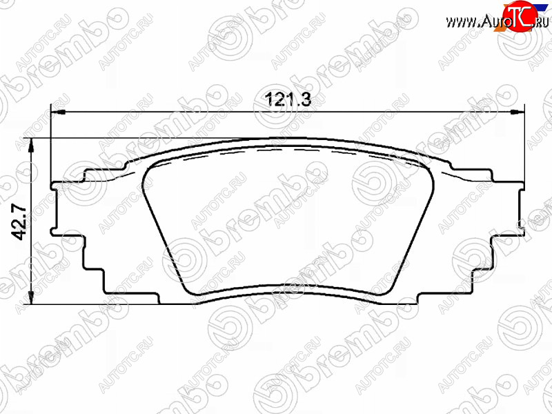 5 499 р. Копируемое: Колодки тормозные задние LH-RH SAT Lexus RX350 AL20 дорестайлинг (2015-2019)  с доставкой в г. Королёв