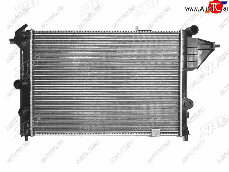 4 299 р. Радиатор охлаждающей жидкости SAT  Opel Vectra  A (1988-1995) седан дорестайлинг, седан рестайлинг  с доставкой в г. Королёв
